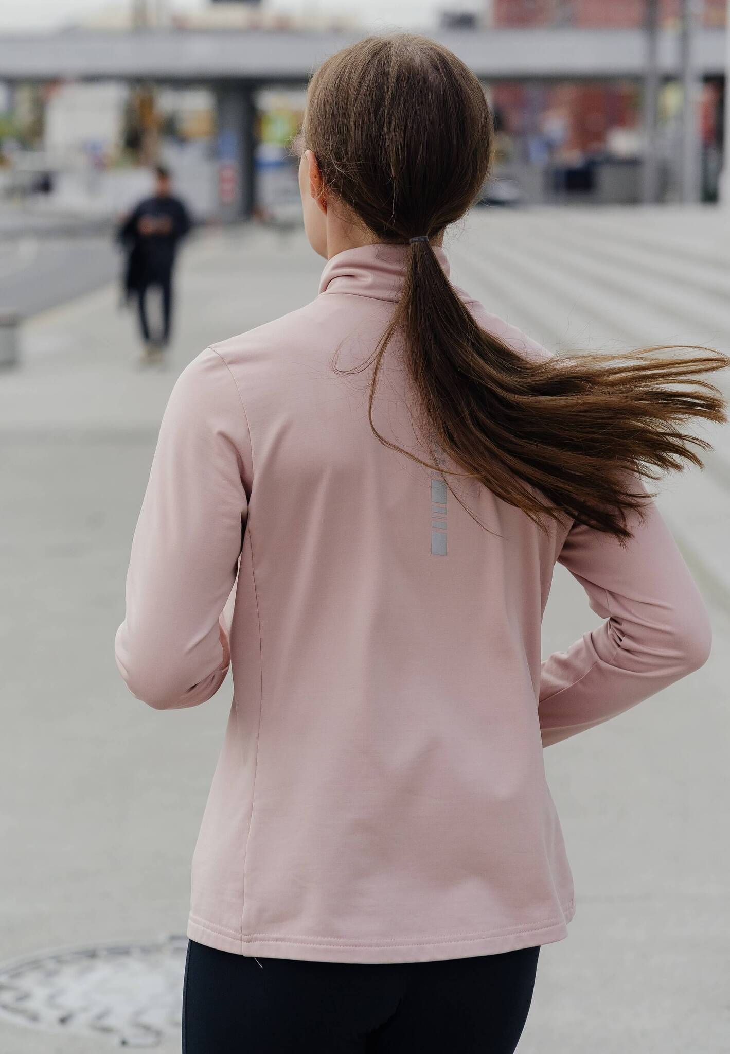 Женский утепленный лонгслив Nordski Warm soft pink - 4
