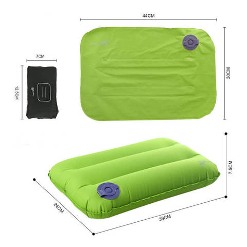 Ace Camp Air Pillow Square надувная подушка green