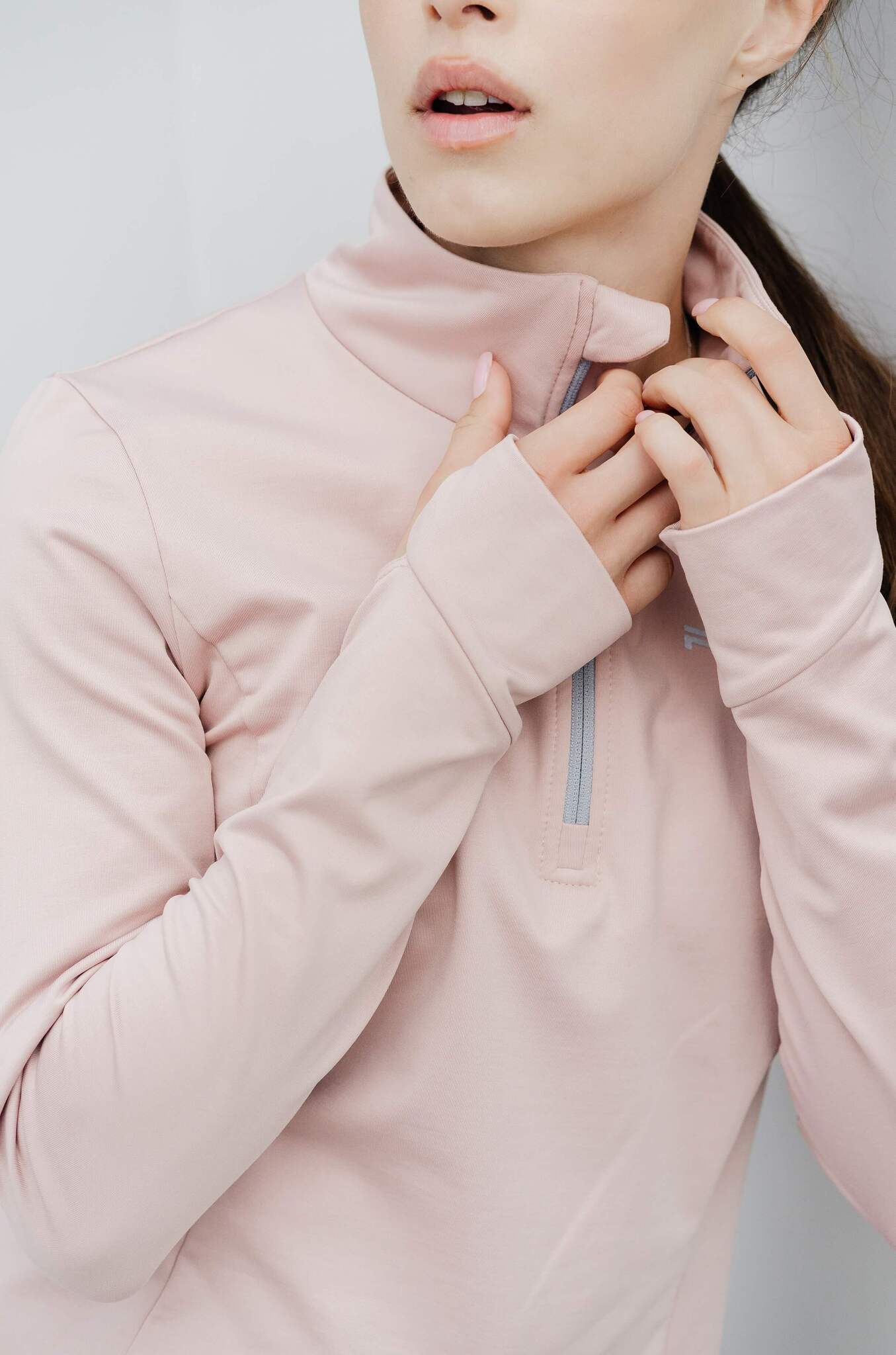 Женский утепленный лонгслив Nordski Warm soft pink - 5