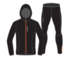 Nordski Run Premium костюм для бега мужской Black-Orange - 5