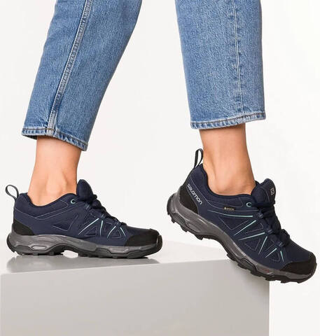 Женские кроссовки для бега Salomon Tibai 2 GoreTex синие