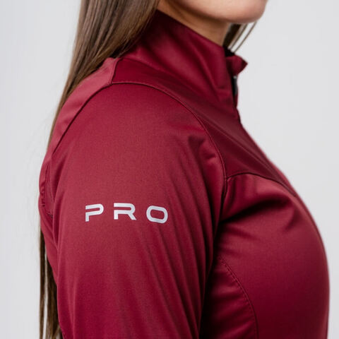 Nordski Pro разминочная куртка женская бордо