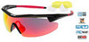 Goggle Razor спортивные солнцезащитные очки black-red - 1