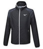 Mizuno Printed Hoody Jacket куртка для бега мужская черная - 1