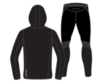Nordski Run Premium костюм для бега мужской Black-Orange - 6