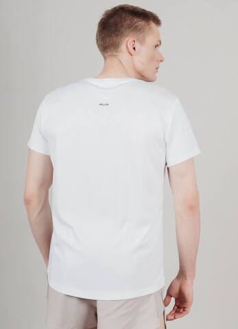 Мужская беговая футболка Nordski Run белая