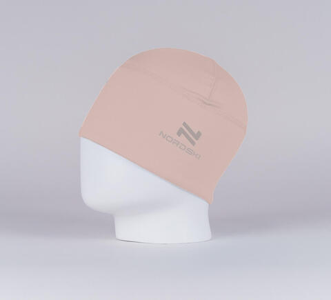Детская тренировочная шапка Nordski Jr Warm soft pink