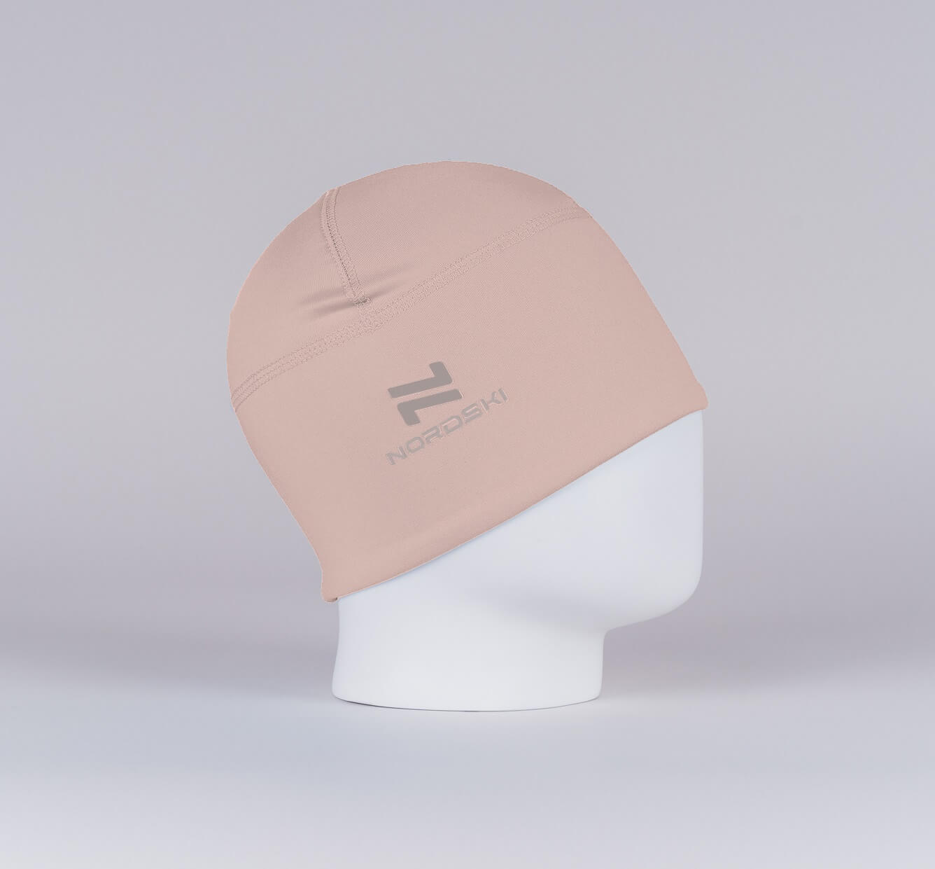 Детская тренировочная шапка Nordski Jr Warm soft pink - 3