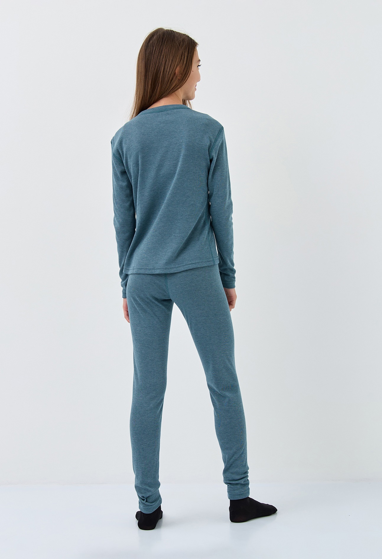 Подростковое термобелье комплект Nordski Soft green - 3