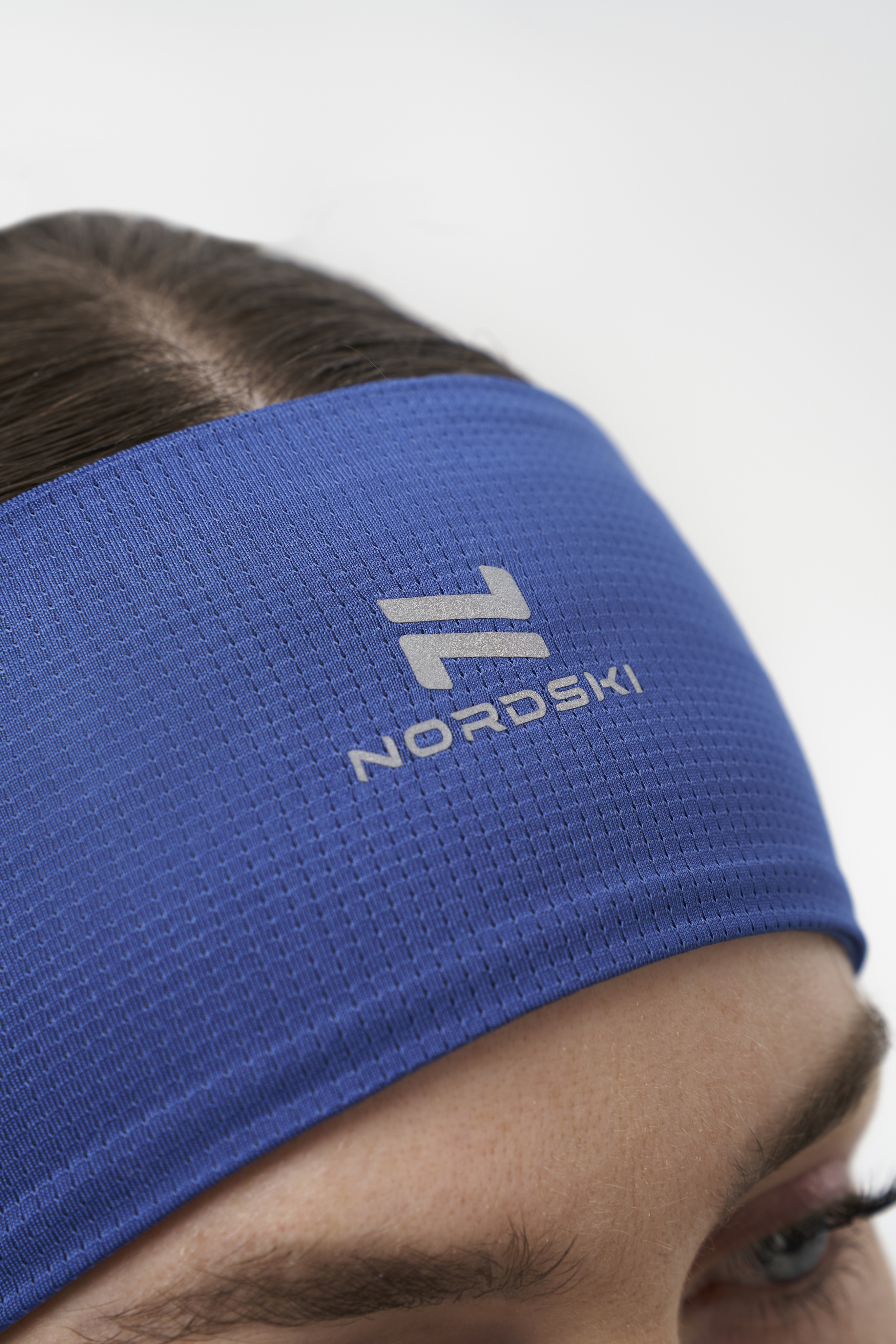 Повязка на голову беговая Nordski Run dark ocean - 7