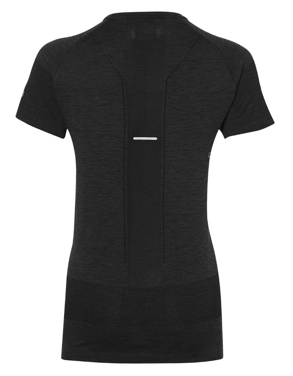 Asics Gel Cool Ss Top футболка для бега женская черная - 2