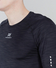 Nordski Pro футболка тренировочная мужская с длинным рукавом black - 3