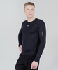 Nordski Pro футболка тренировочная мужская с длинным рукавом black - 1