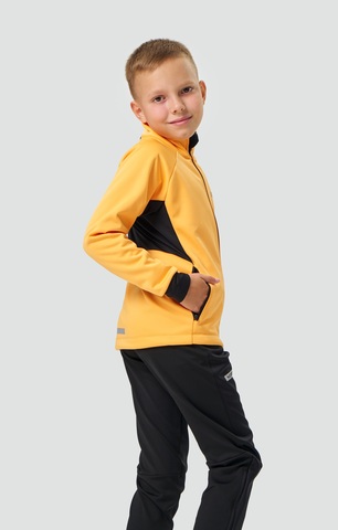 Детская лыжная куртка Nordski Jr. Core orange-black