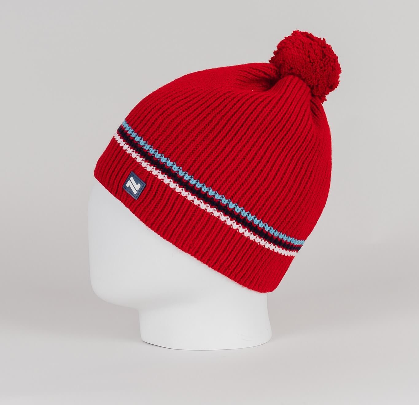 Теплая лыжная шапка Nordski Frost red