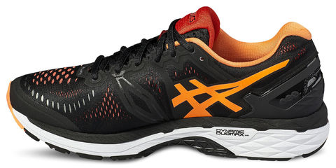 Gel kayano 23 black on sale