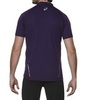 Беговая футболка Asics SS 1/2 Zip Top мужская фиолетовая - 2
