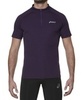 Беговая футболка Asics SS 1/2 Zip Top мужская фиолетовая - 1