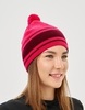 Лыжная шапка c шерстью Nordski Tone Stripe pink - 2