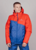 Мужская теплая лыжная куртка Nordski Active true blue-red - 1