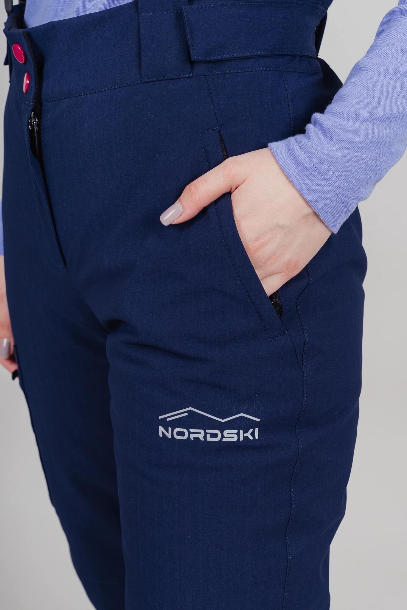 Женские горнолыжные брюки Nordski Lavin 2.0 dress blue - 8