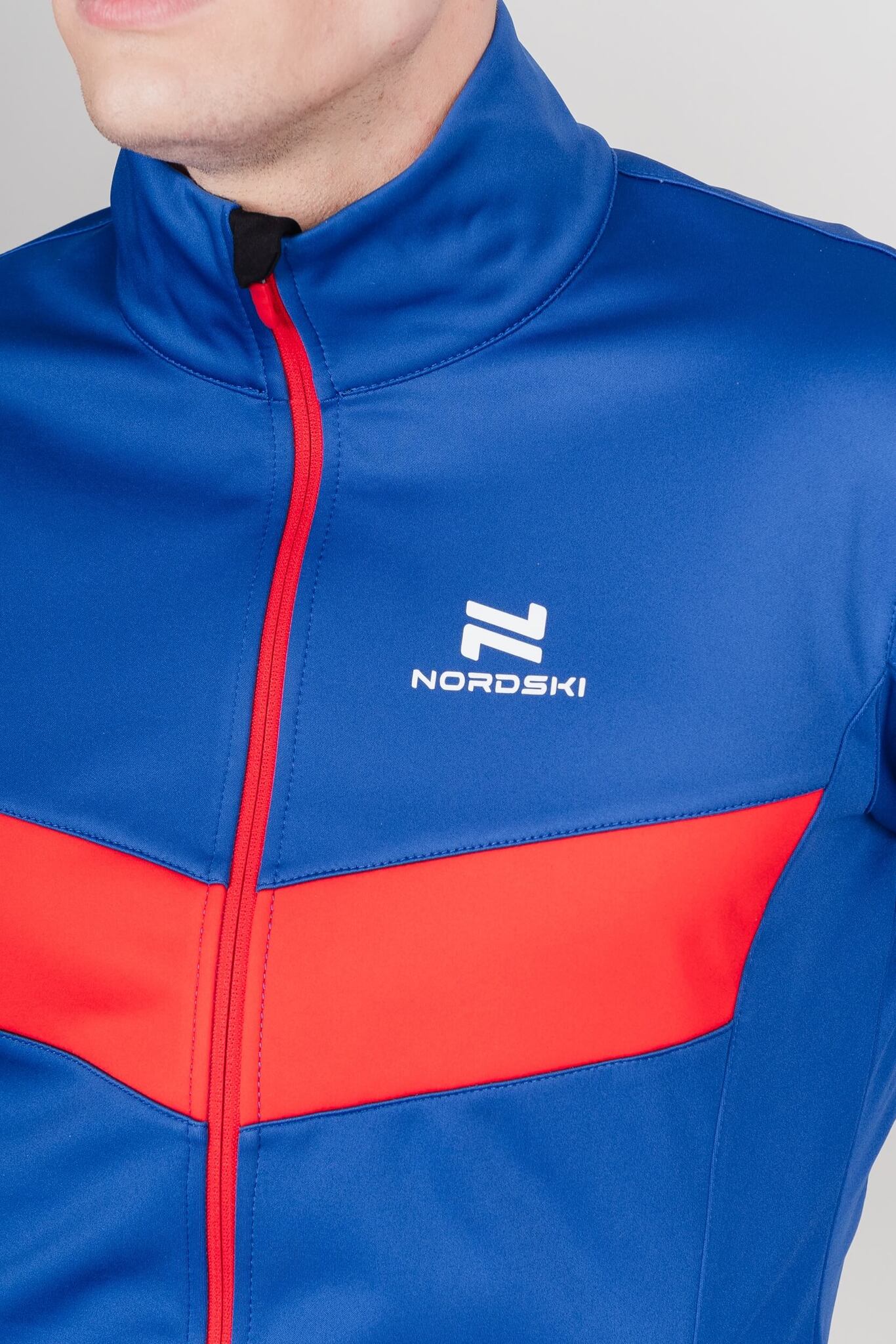 Мужской утепленный разминочный костюм Nordski Base patriot-black - 5