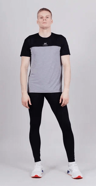 Мужской комплект для тренировок Nordski Pro Energy grey-black