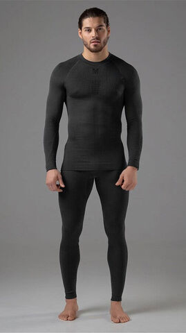 V-MOTION Tactic Wool комплект термобелья мужской черный