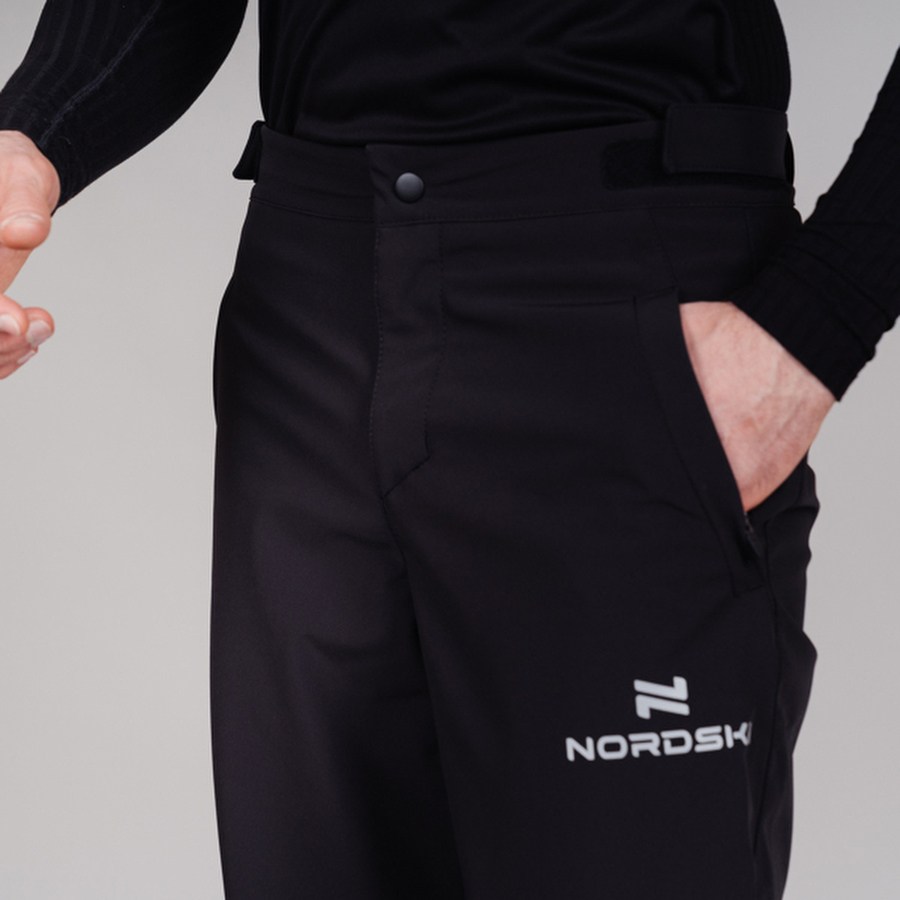 Nordski Urban утепленный лыжный костюм мужской черный - 8