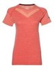 Asics Gel Cool Ss Top футболка для бега женская коралловая - 1