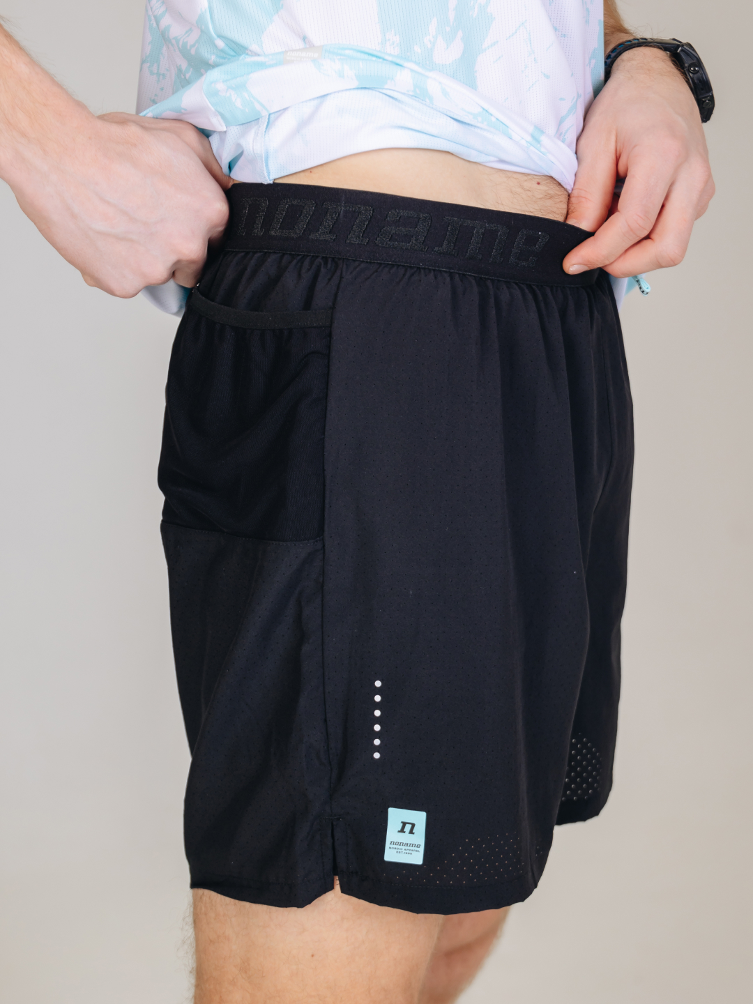 Мужской комплект для спорта Noname Waft Plus Speed Tech голубой-черный - 13