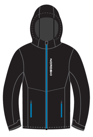 Nordski Montana утепленная куртка мужская черная