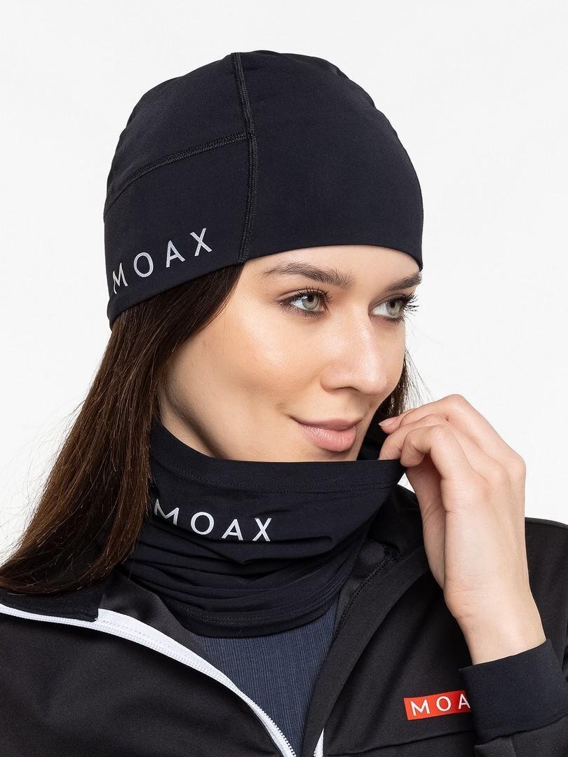 Спортивный бафф Moax Sirius Warm черный - 3