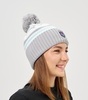 Лыжная шапка Nordski Severe white-grey - 1
