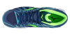 Mizuno Wave Tornado X2 Mid мужские волейбольные кроссовки синие-зеленые - 4
