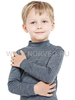 Терморубашка Norveg Soft City Style детская с длинным рукавом серая - 3