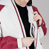 Теплая лыжная куртка женская Nordski Premium Sport cream-wine - 6