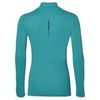 Рубашка для бега женская Asics Ls 1/2 Zip Top голубая - 2