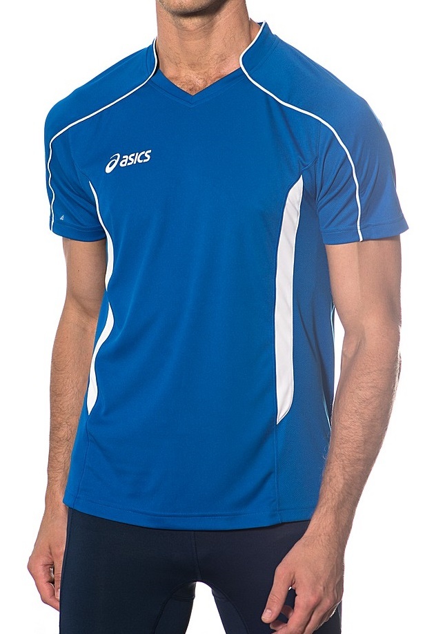 Волейбольная футболка Asics T-shirt Volo мужская синяя