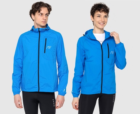Мужская спортивная ветровка Moax Wind Pack ярко-синяя