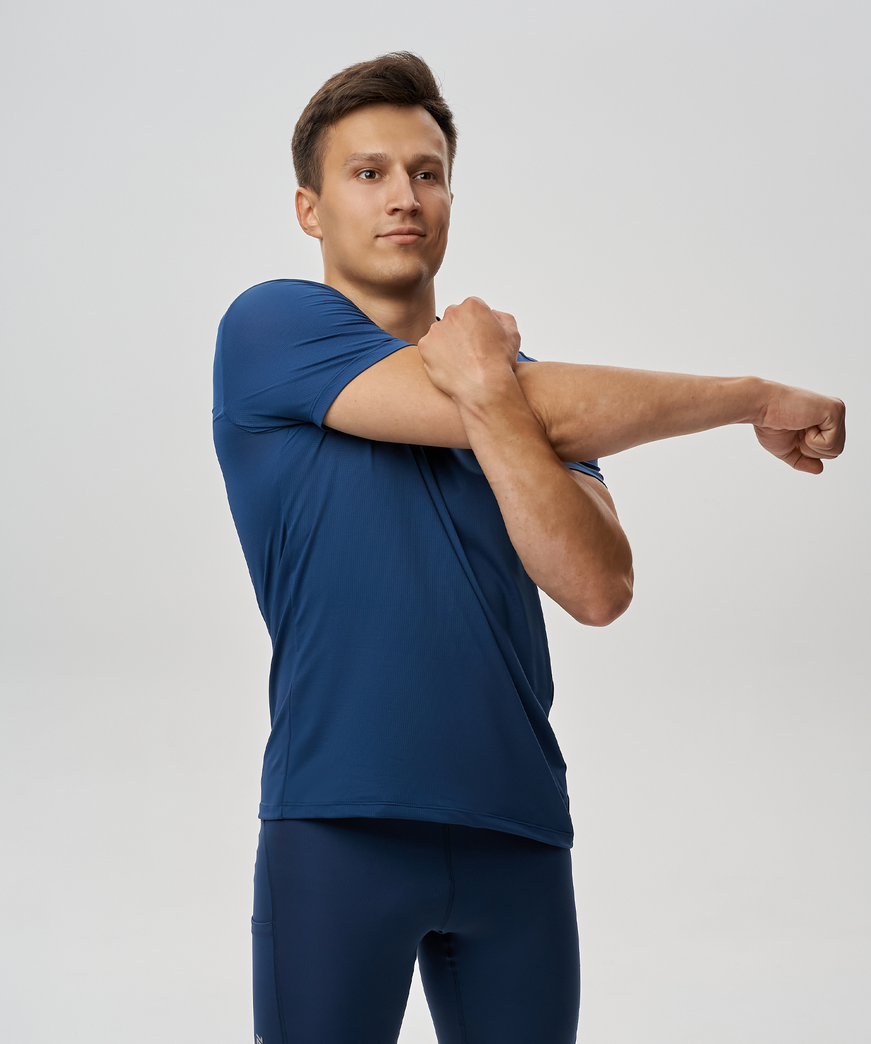 Мужская спортивная футболка Nordski Run 2.0 dark denim - 4