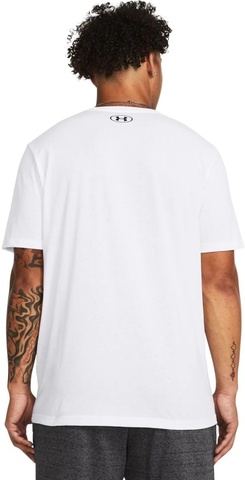 Мужская спортивная футболка Under Armour UA Sportstyle Logo Update белая