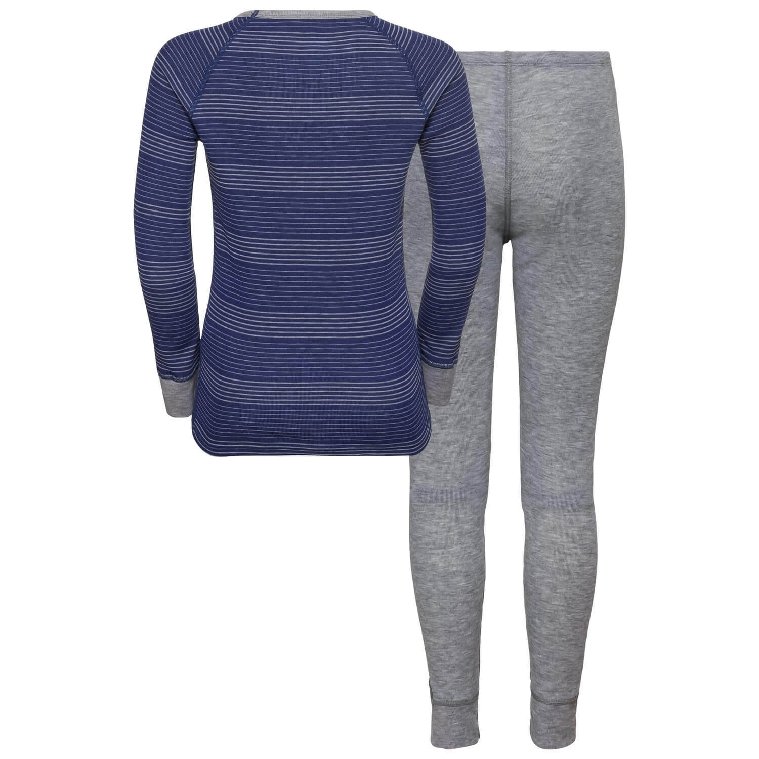 Odlo Set Warm детское термобелье комплект grey melange - 2