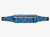 Поясная сумка для бега Enklepp Run Belt 365 black flowers-blue - 1