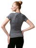 Термофутболка Norveg Soft T-shirt женская с коротким рукавом серая - 3