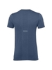 Asics Seamless Ss футболка для бега мужская синяя - 2