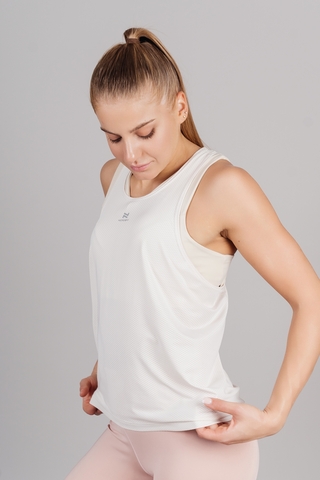 Женская тренировочная майка Nordski Motion beige