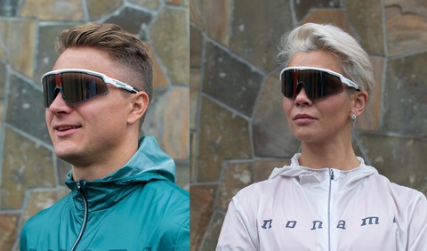 Спортивные профессиональные очки Noname Livigno white