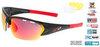 Солнцезащитные очки goggle линия DRONE black/red - 1