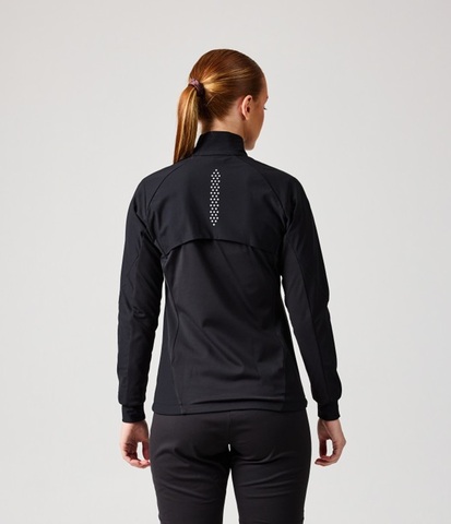 Женская тренировочная лыжная куртка Arswear Base черная